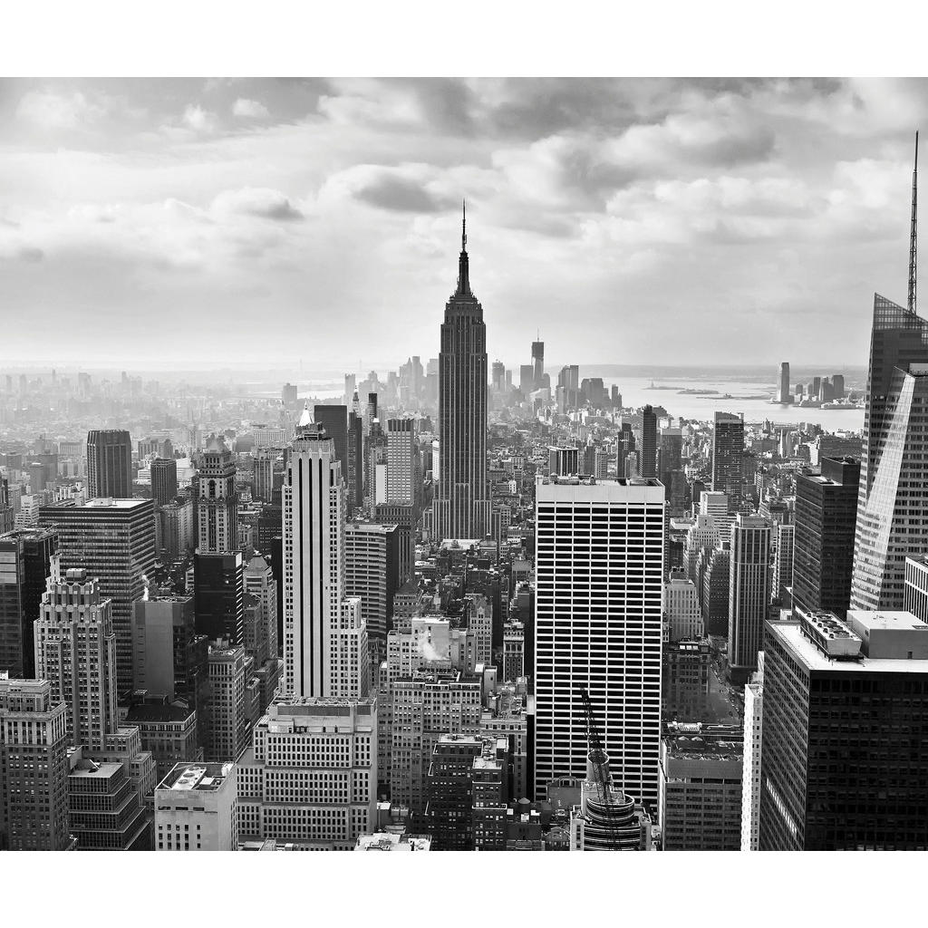 Komar Vliestapete »Digitaldruck Vlies - NYC Black and White - Größe 300 x 2 günstig online kaufen