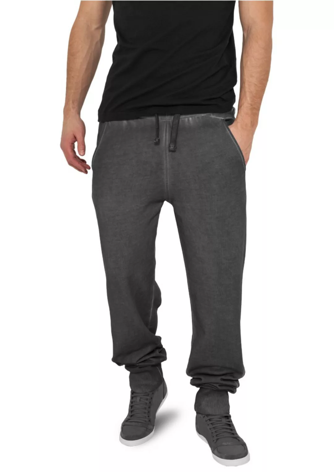 Urban Classics Herren Jogginghose Spray Dye Sweatpants - Regular Fit günstig online kaufen