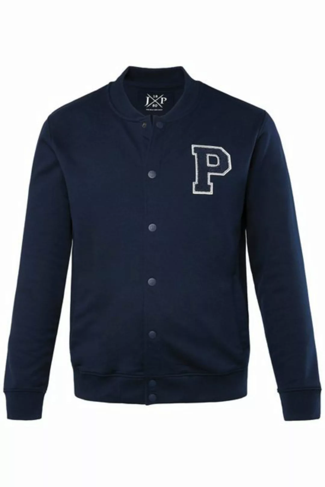 JP1880 Fleecejacke JP 1880 Collegejacke Sweat bis 7 XL günstig online kaufen