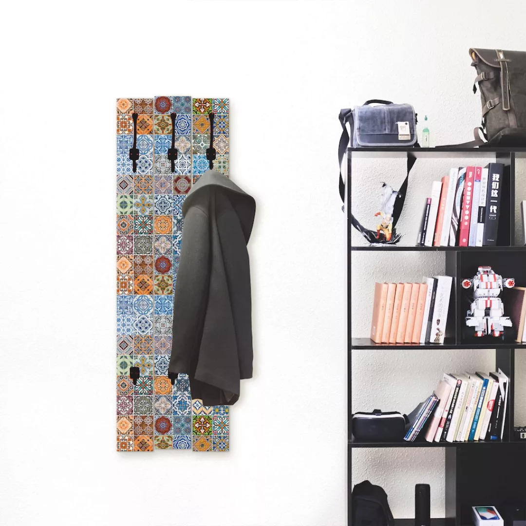 Artland Garderobenleiste "Gemusterte Keramikfliesen", teilmontiert günstig online kaufen
