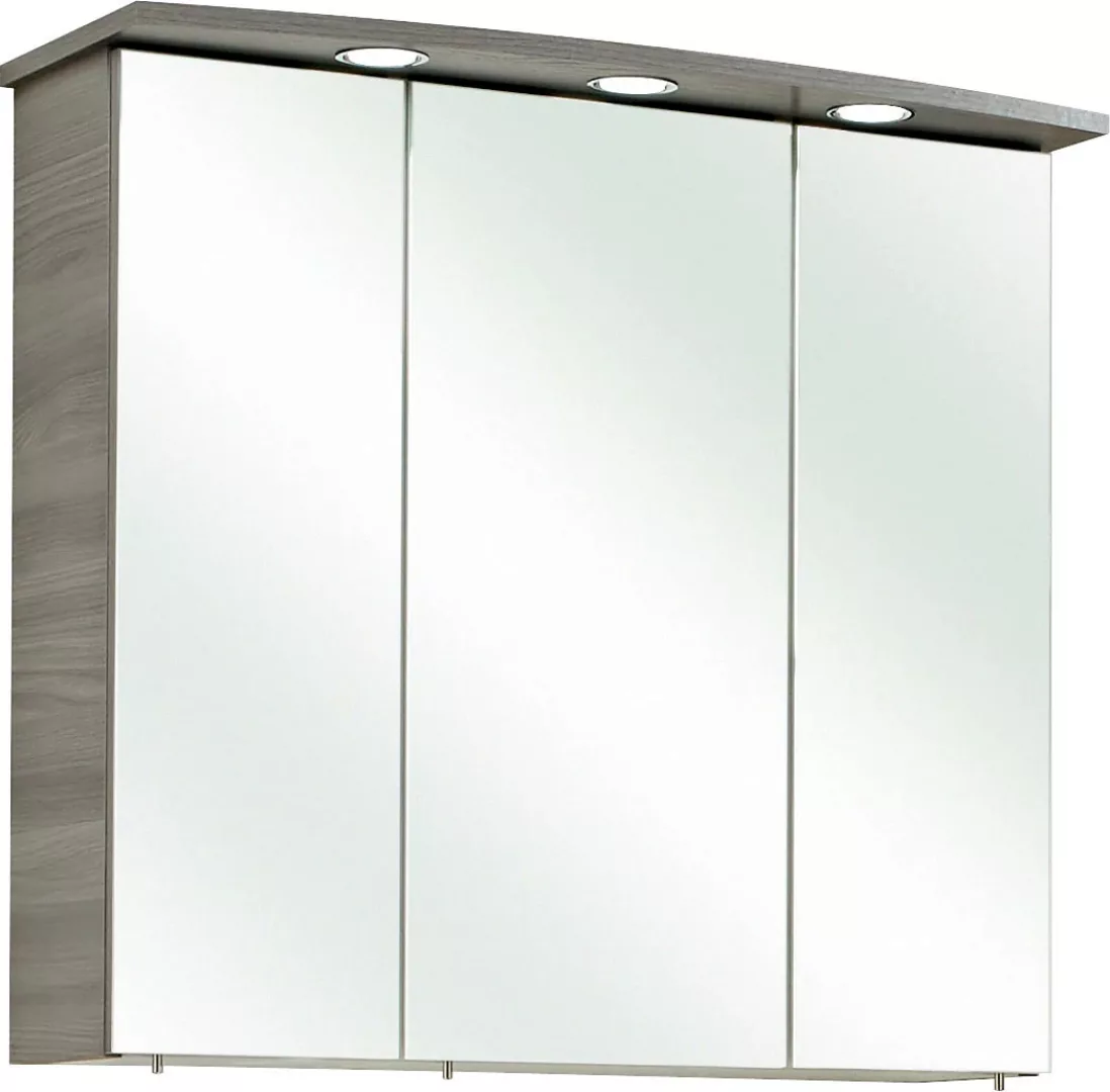 Saphir Spiegelschrank "Quickset 916 Badschrank, 3 Spiegeltüren, 6 Einlegebö günstig online kaufen