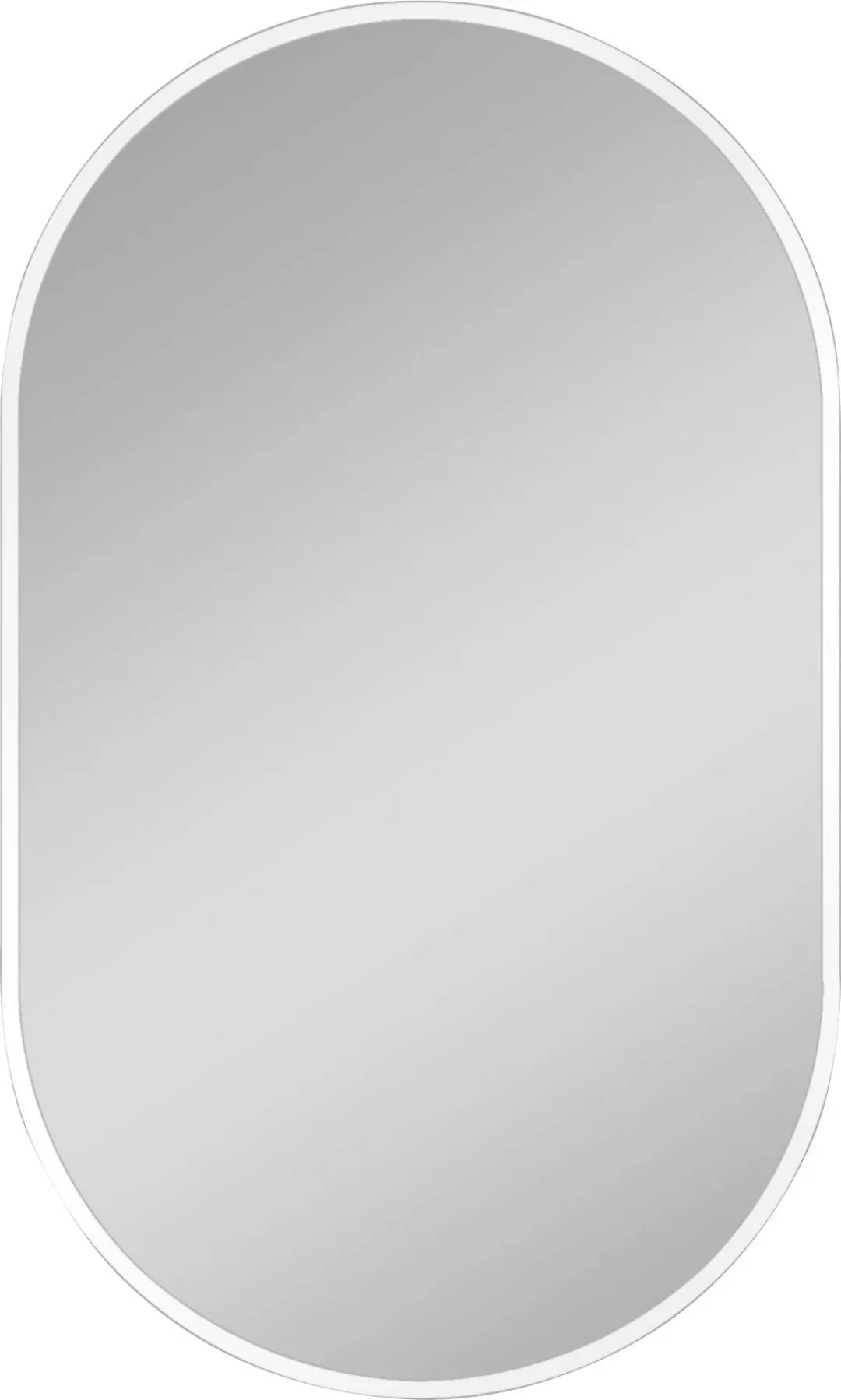Talos Dekospiegel "Design Spiegel oval weiß, 45x75 cm", (1 St.) günstig online kaufen