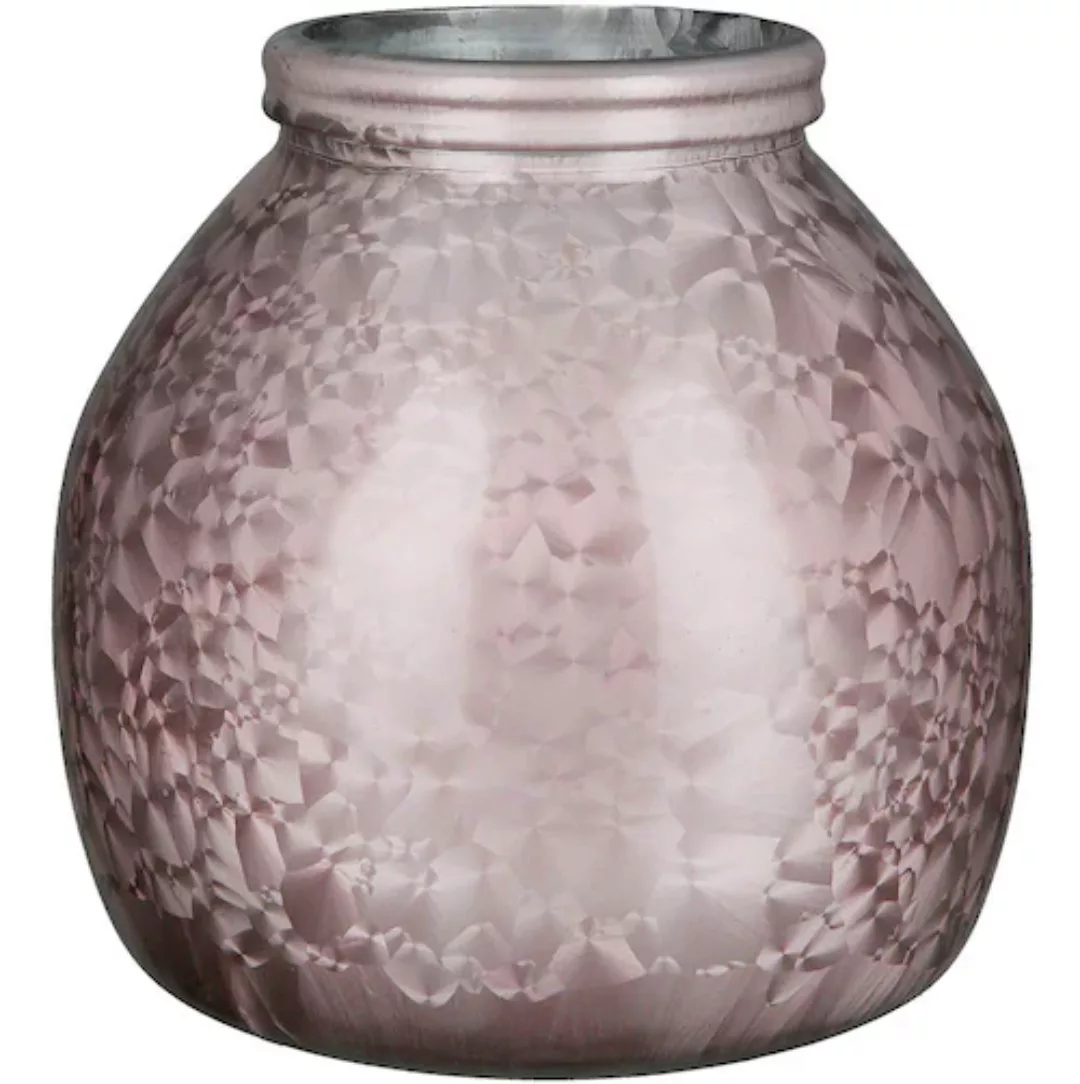 GILDE Tischvase »Vase Montana, bauchig, aus Glas, Höhe ca. 20 cm«, (1 St.) günstig online kaufen