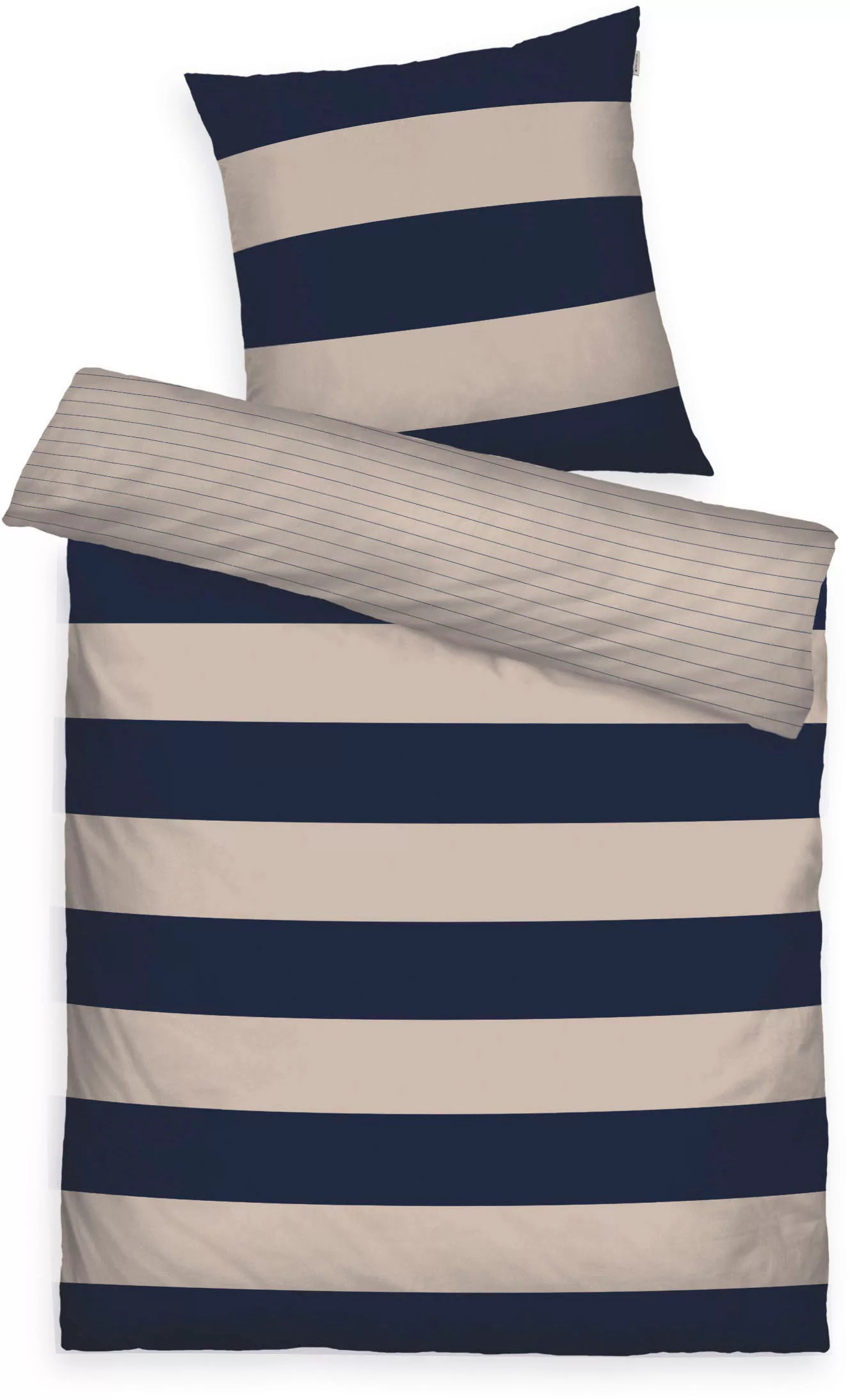 TOM TAILOR HOME Bettwäsche »BOLD STRIPES in Gr. 135x200cm, 155x220cm oder 2 günstig online kaufen