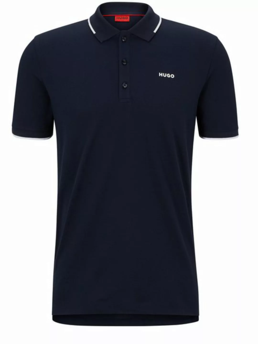 HUGO Poloshirt Herren Poloshirt - DINOSO222, Pique, Knopfleiste günstig online kaufen