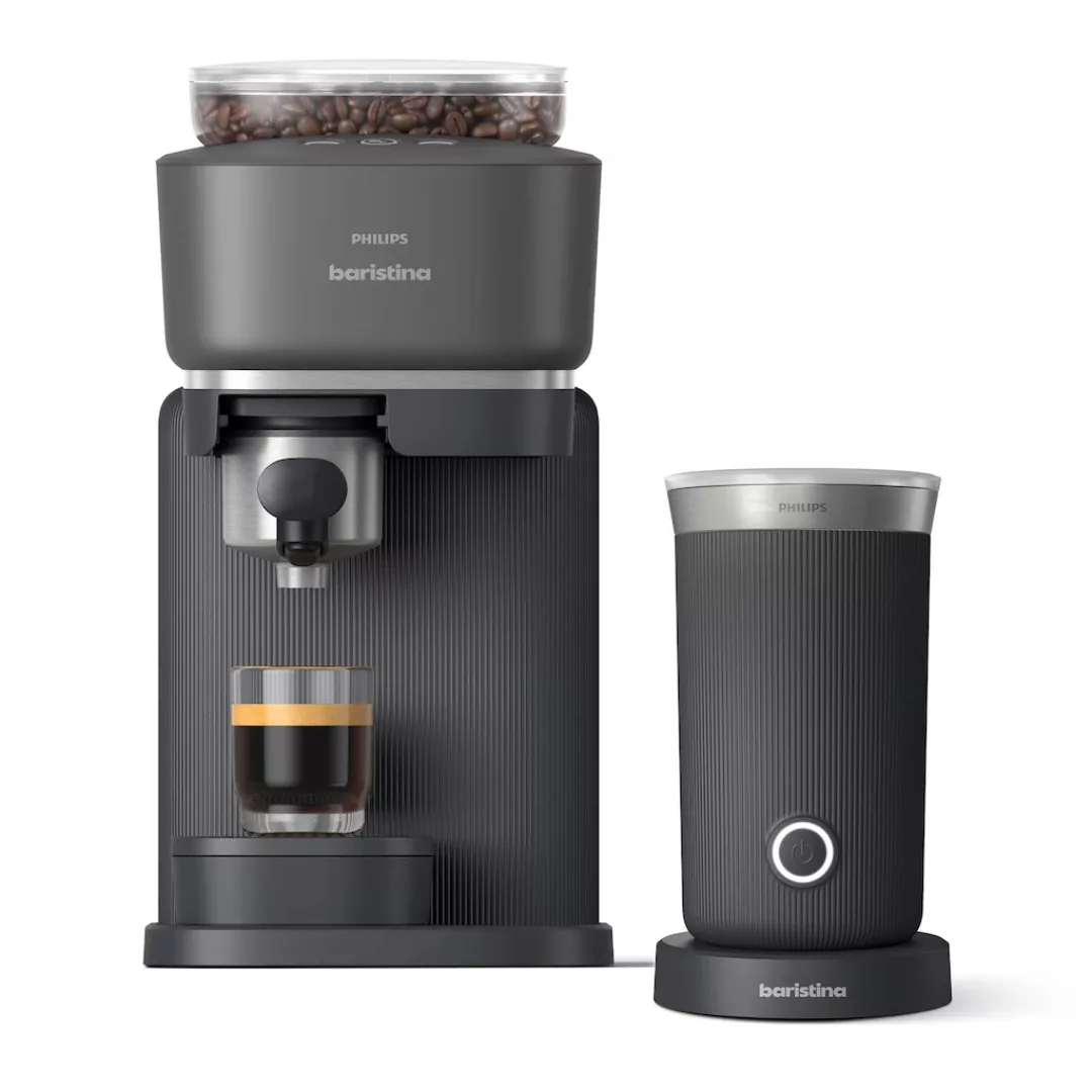 PHILIPS baristina Espressomaschine »BAR303/60 mit Mahlwerk für ganze Bohnen günstig online kaufen