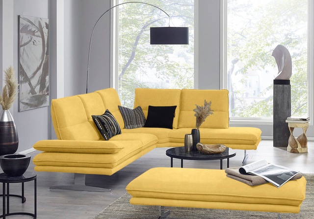 W.SCHILLIG Ecksofa "broadway, Designsofa, mit tollem Sitzkomfort, L-Form", günstig online kaufen