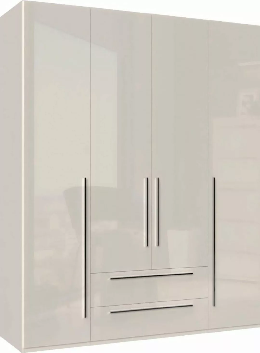 Places of Style Kleiderschrank Piano beige, UV lackiert hochglänzend, Soft- günstig online kaufen