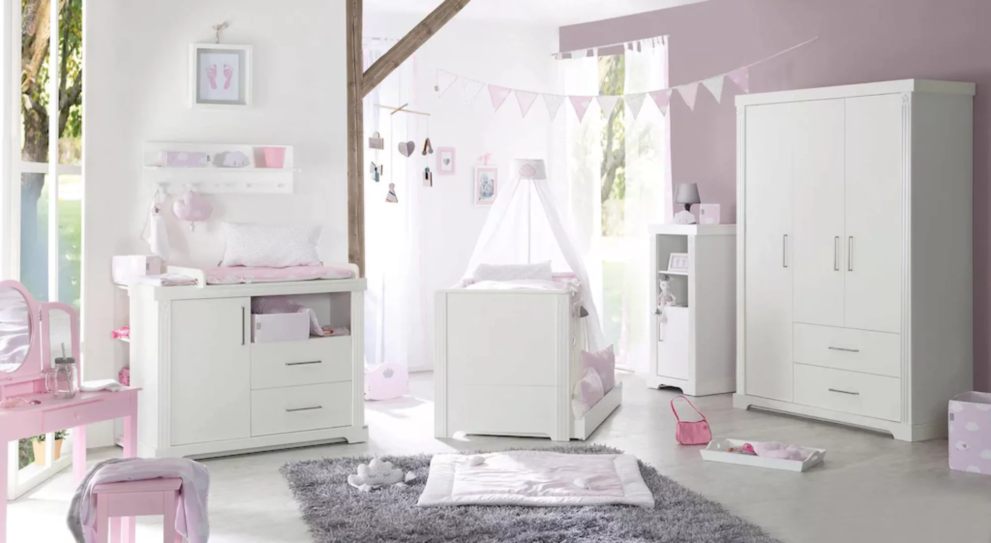 roba® Kleiderschrank »Maxi, 3-türig, Kinderkleiderschrank« günstig online kaufen