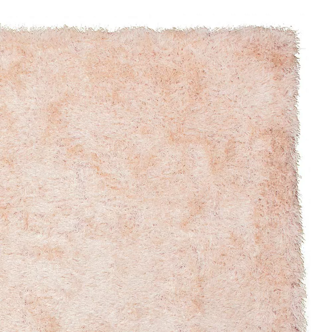 Rosa Teppich aus Hochflor modern günstig online kaufen