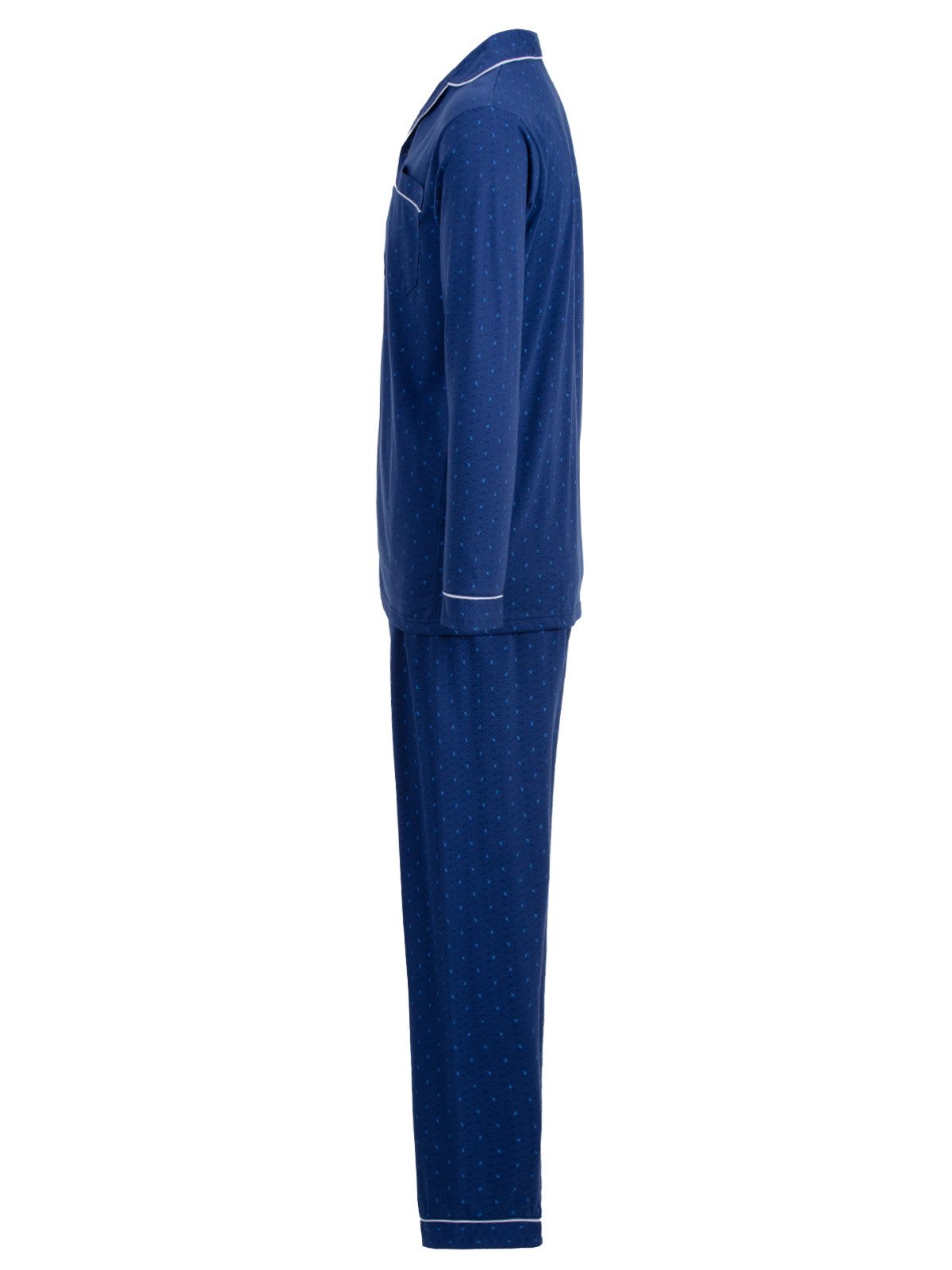 Henry Terre Schlafanzug Pyjama Set Langarm günstig online kaufen
