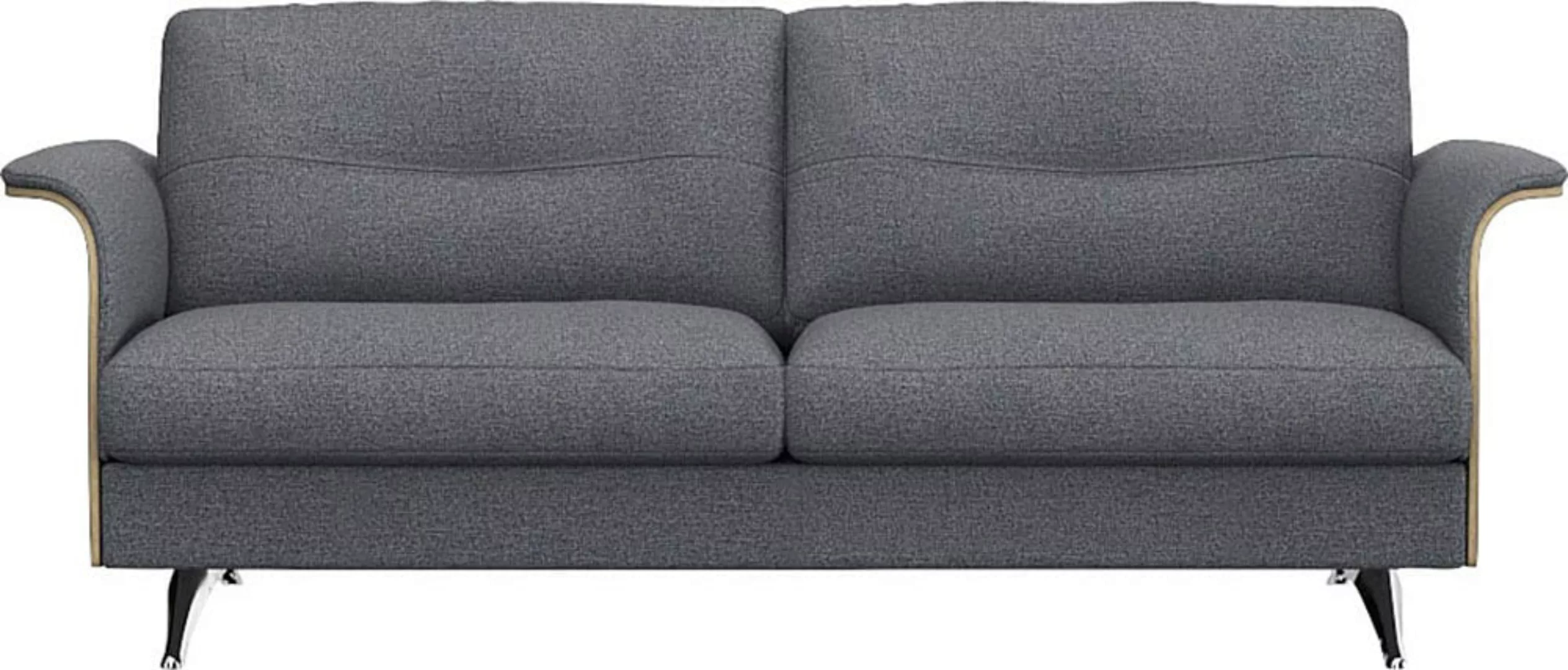 FLEXLUX 2,5-Sitzer "Glow Sofa, Couch,", Premium-Sitz: Kaltschaum & Federker günstig online kaufen