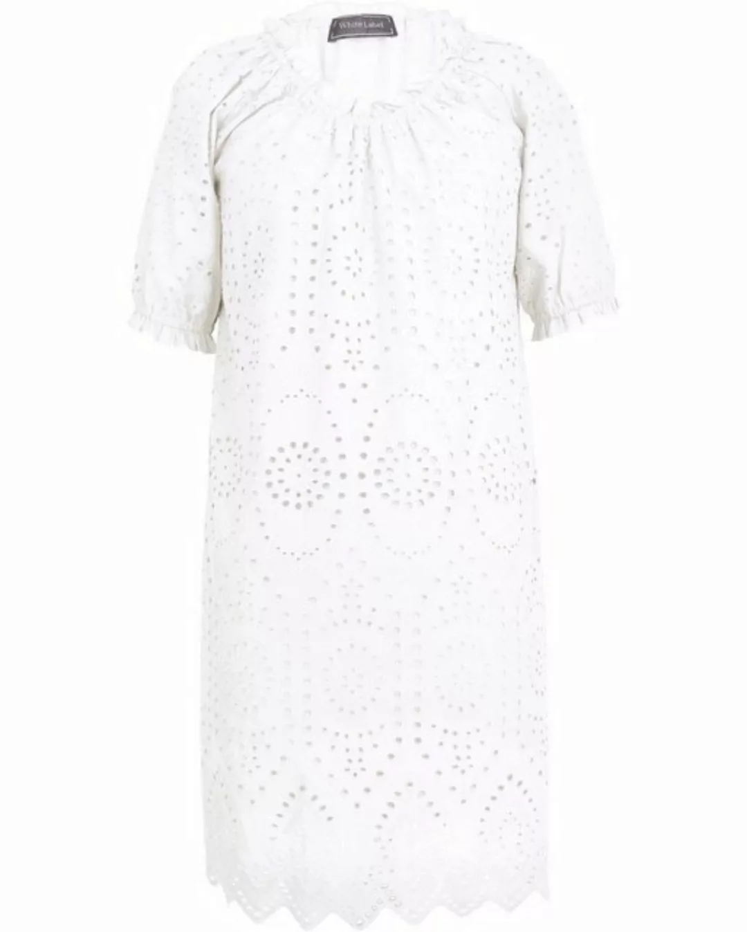 White Label Midikleid Kleid mit Madeira-Spitze günstig online kaufen