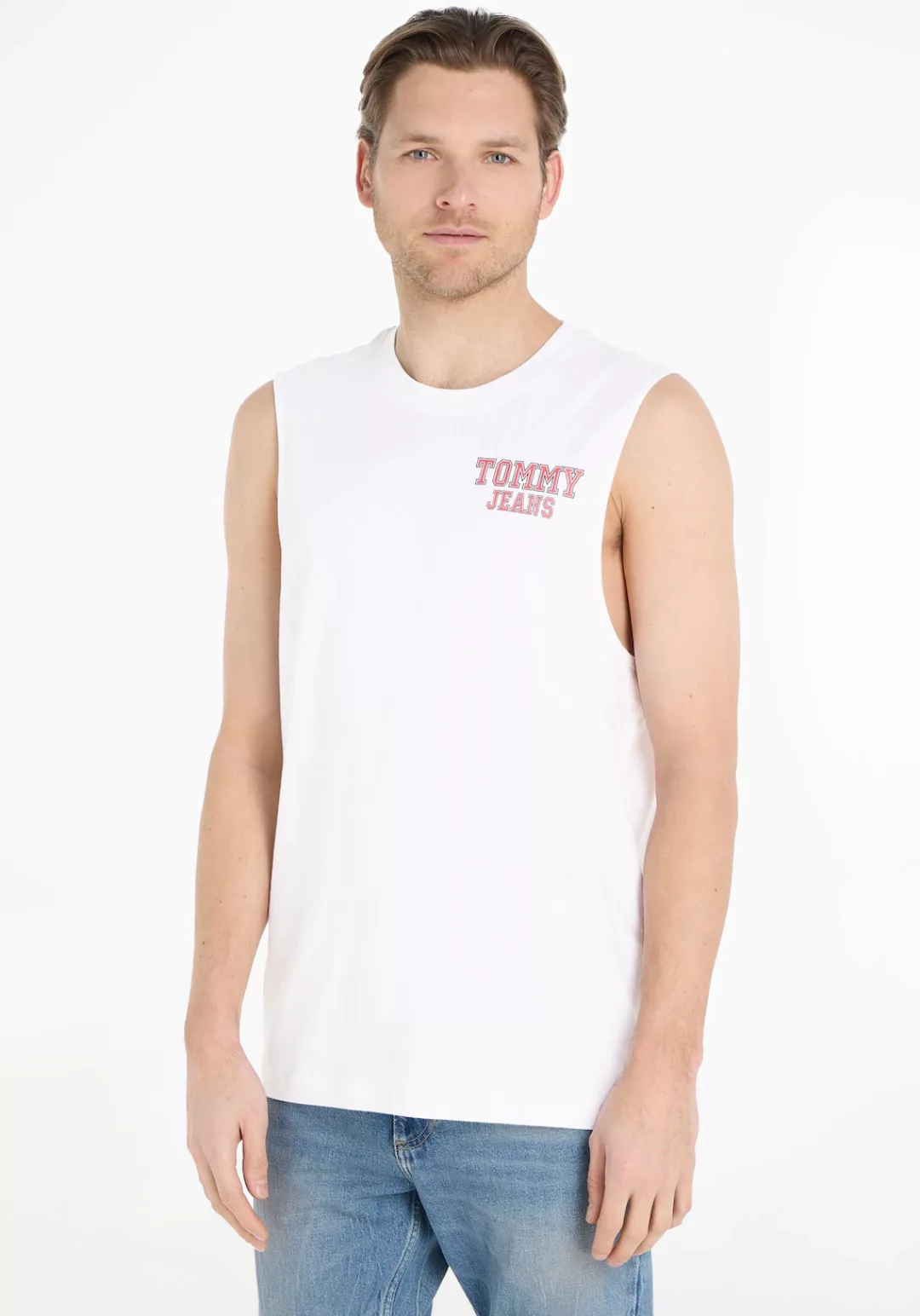 Tommy Jeans T-Shirt "TJM RLXD TJ BASKETBALL TANK", mit Rundhalsausschnitt günstig online kaufen