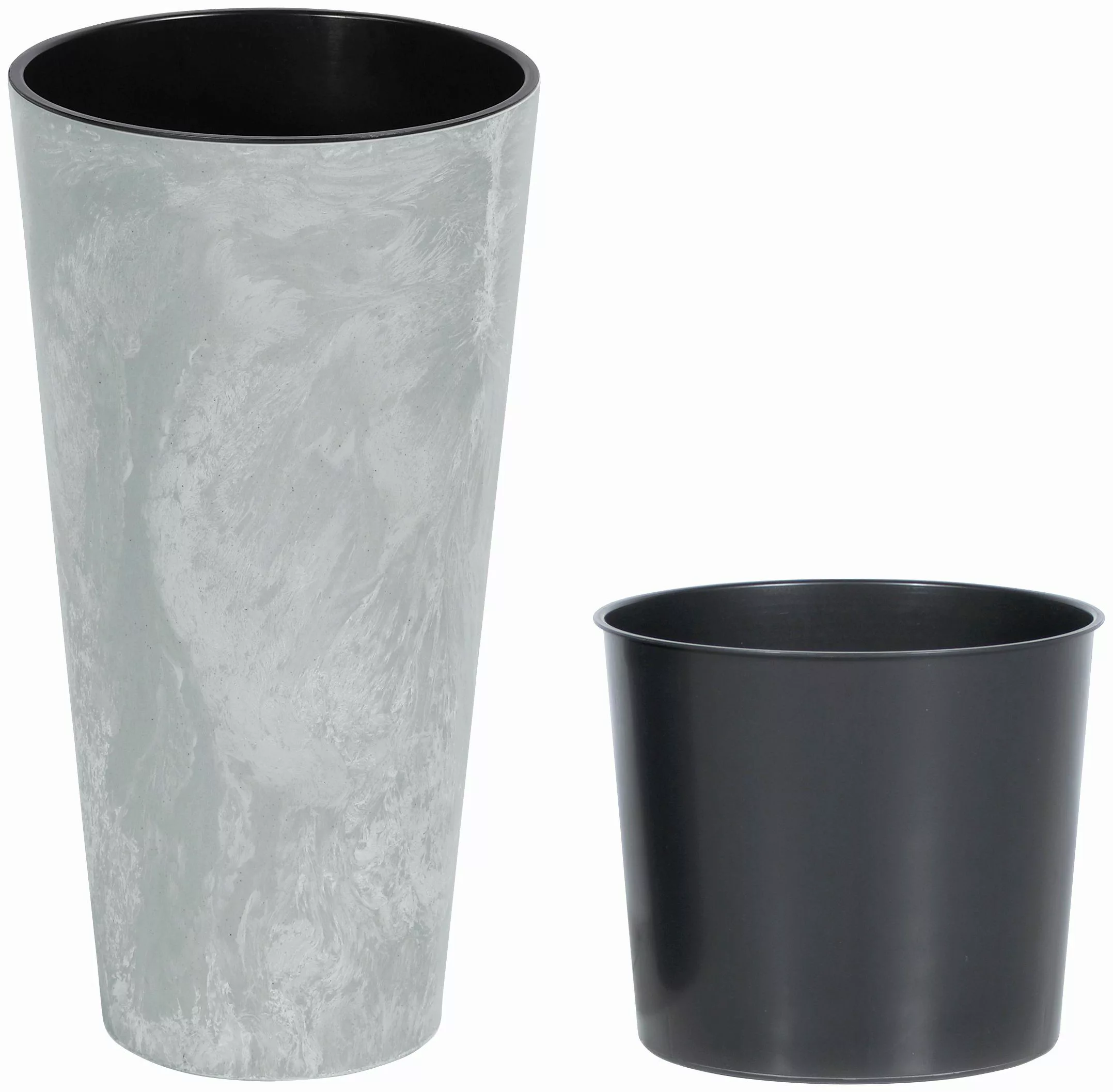 Prosperplast Pflanzkübel "Tubus Slim Beton", ØxH: 30x57,2 cm günstig online kaufen