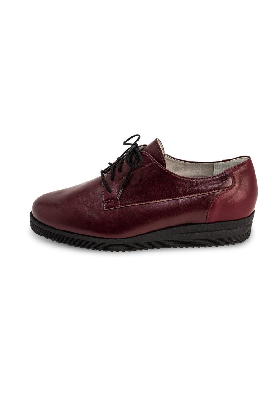 vitaform Damenschuhe Schnürer Leder/Stretch Schnürschuh günstig online kaufen