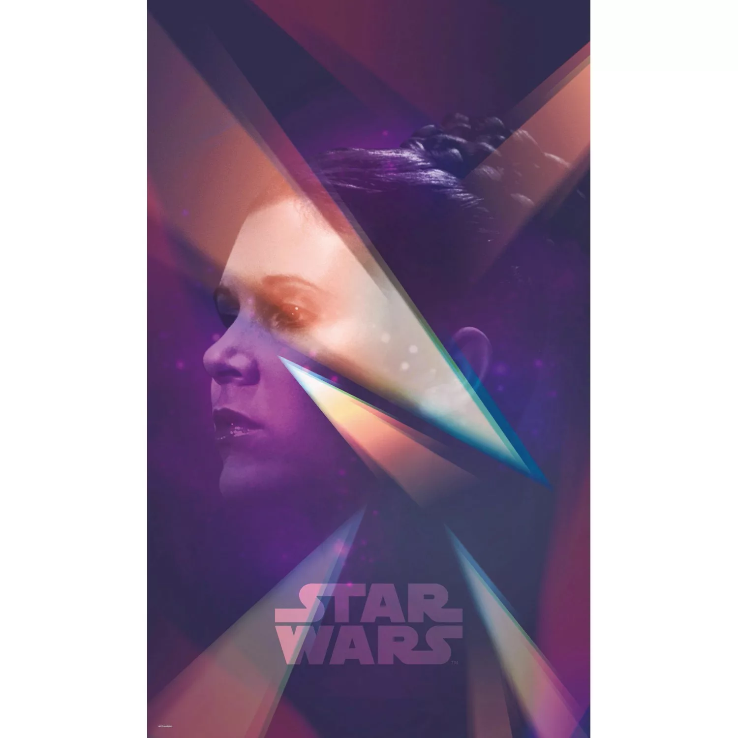 Komar Vliestapete »Star Wars Female Leia«, 120x200 cm (Breite x Höhe), Vlie günstig online kaufen