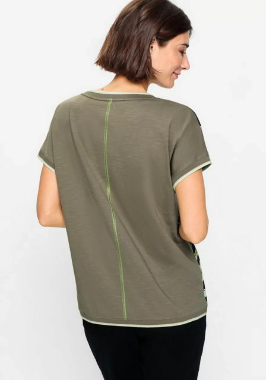 Olsen Kurzarmshirt T-Shirt Short Sleeves günstig online kaufen