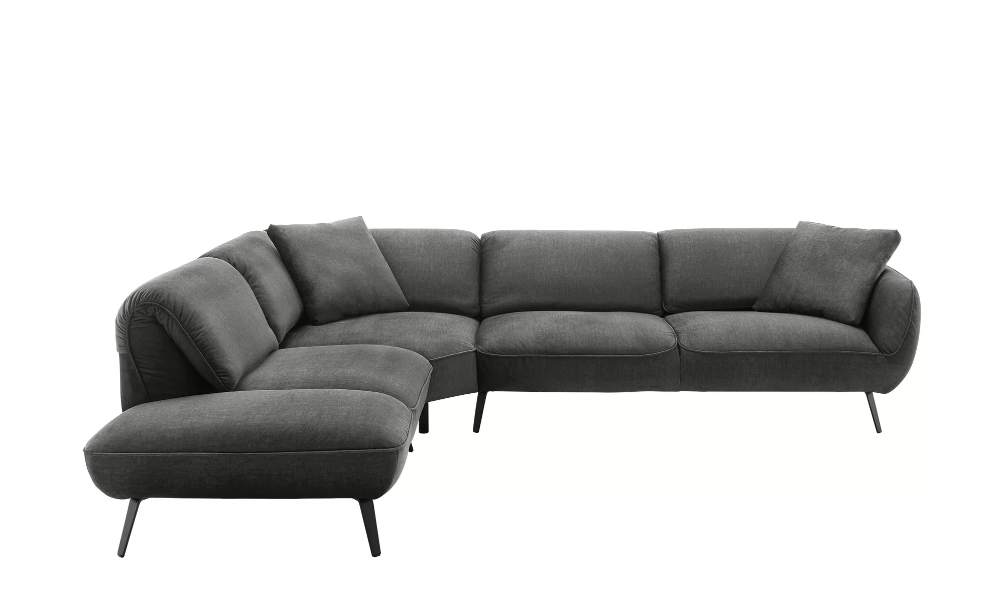 pop Ecksofa  Ventus ¦ grau ¦ Maße (cm): B: 304 T: 246.0 Polstermöbel > Sofa günstig online kaufen