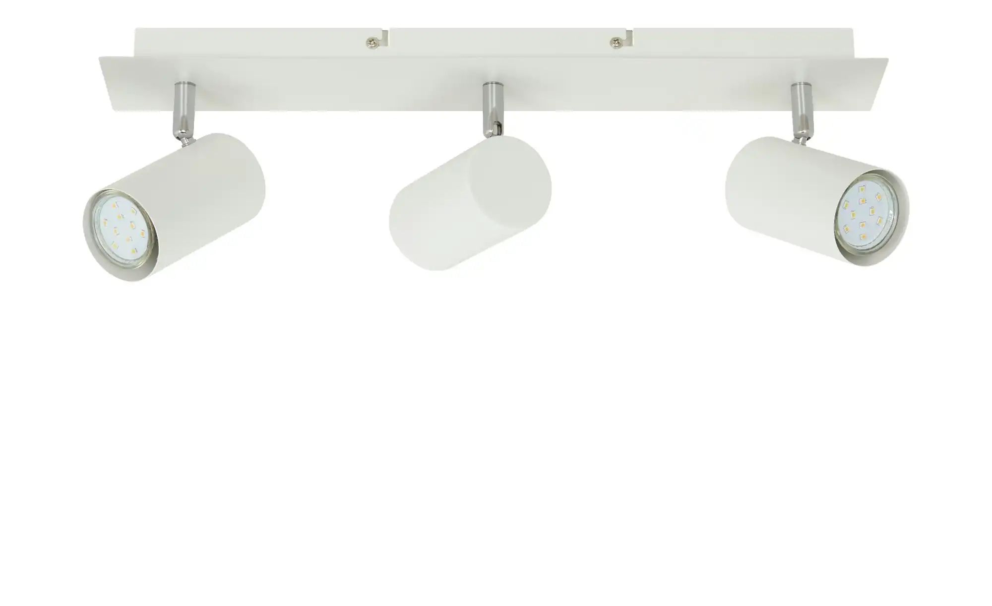 Trio Deckenspot, 3-flammig, weiß ¦ weiß ¦ Maße (cm): B: 48 H: 15 T: 9 Lampe günstig online kaufen