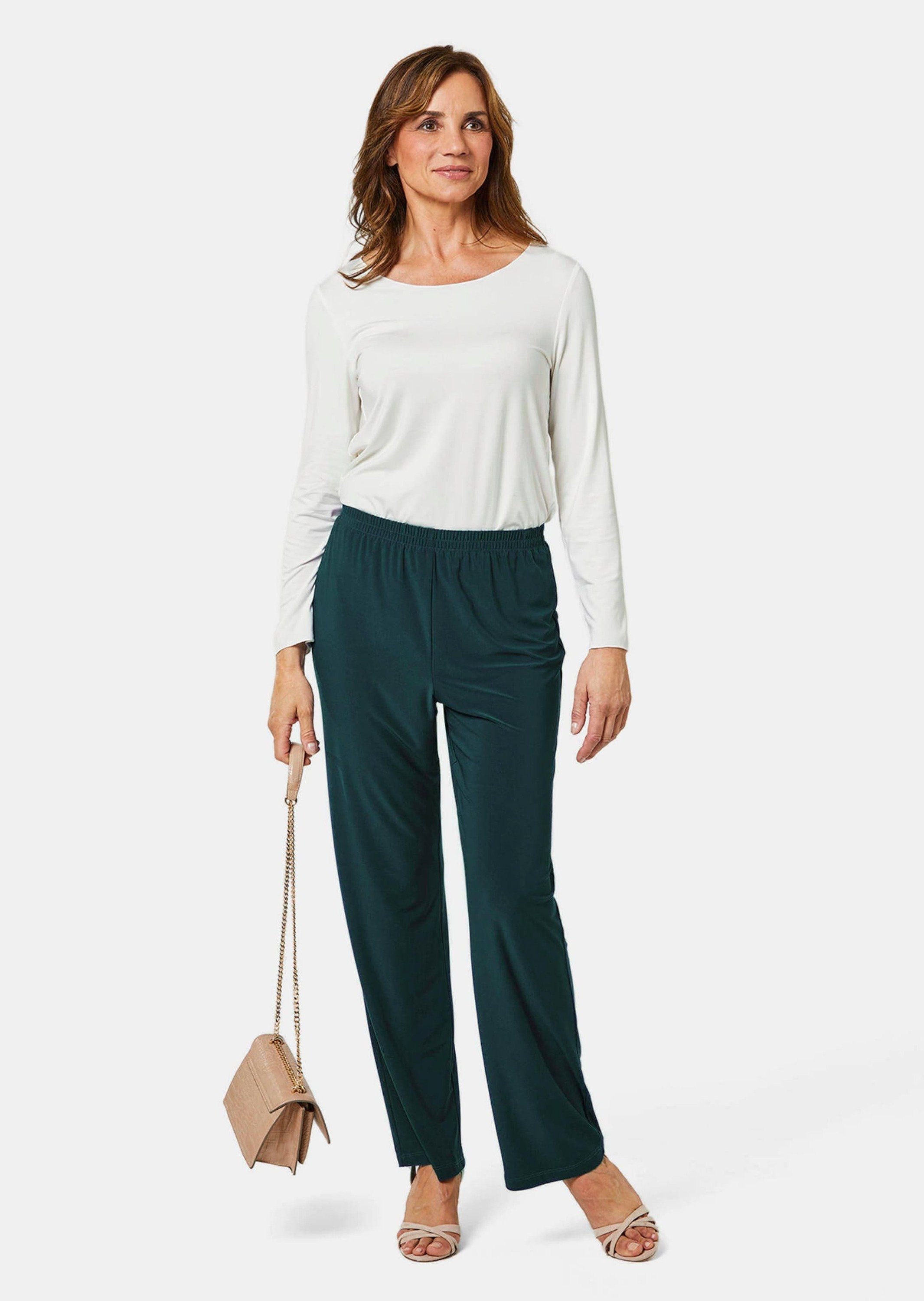 GOLDNER Schlupfhose Bequeme Slinky-Hose mit Schlupfbund günstig online kaufen