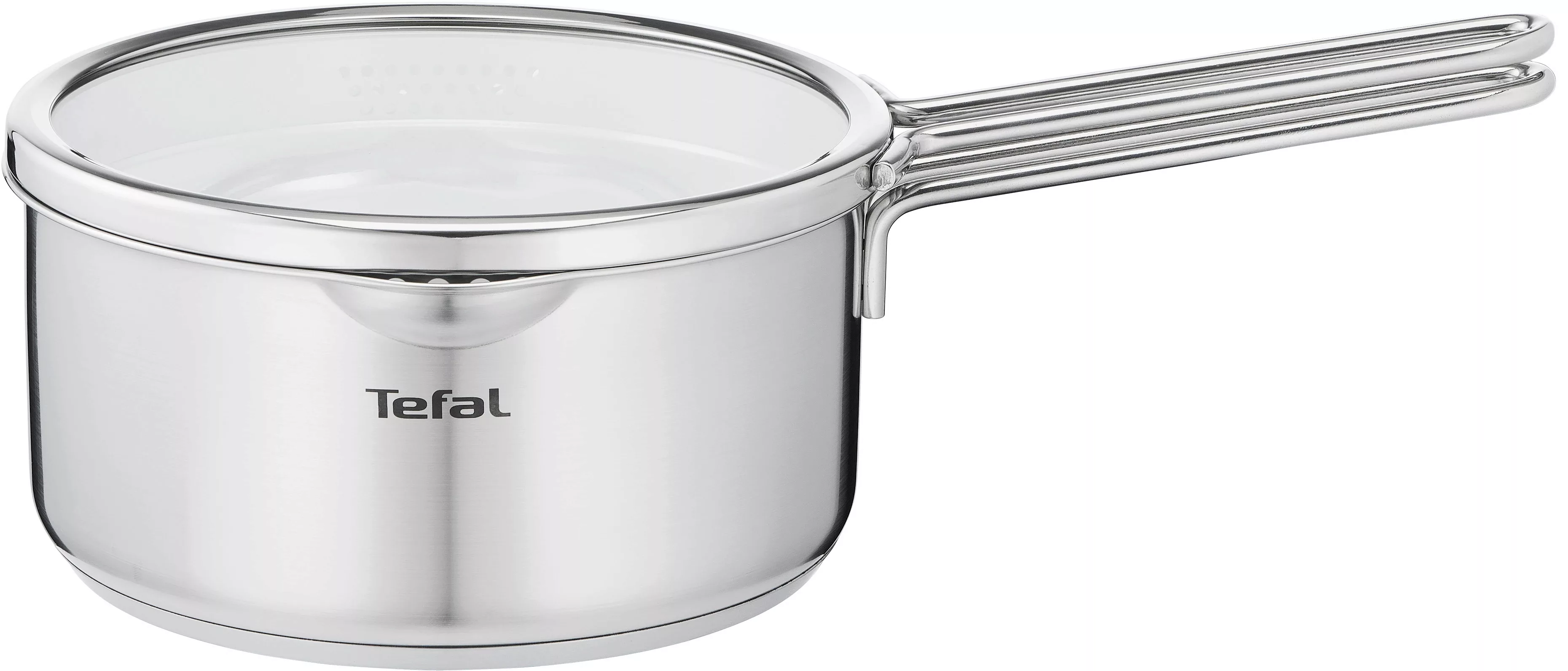 Tefal Kasserolle »Nordica«, Edelstahl, (1 tlg.), mit Deckel, nordisches Des günstig online kaufen