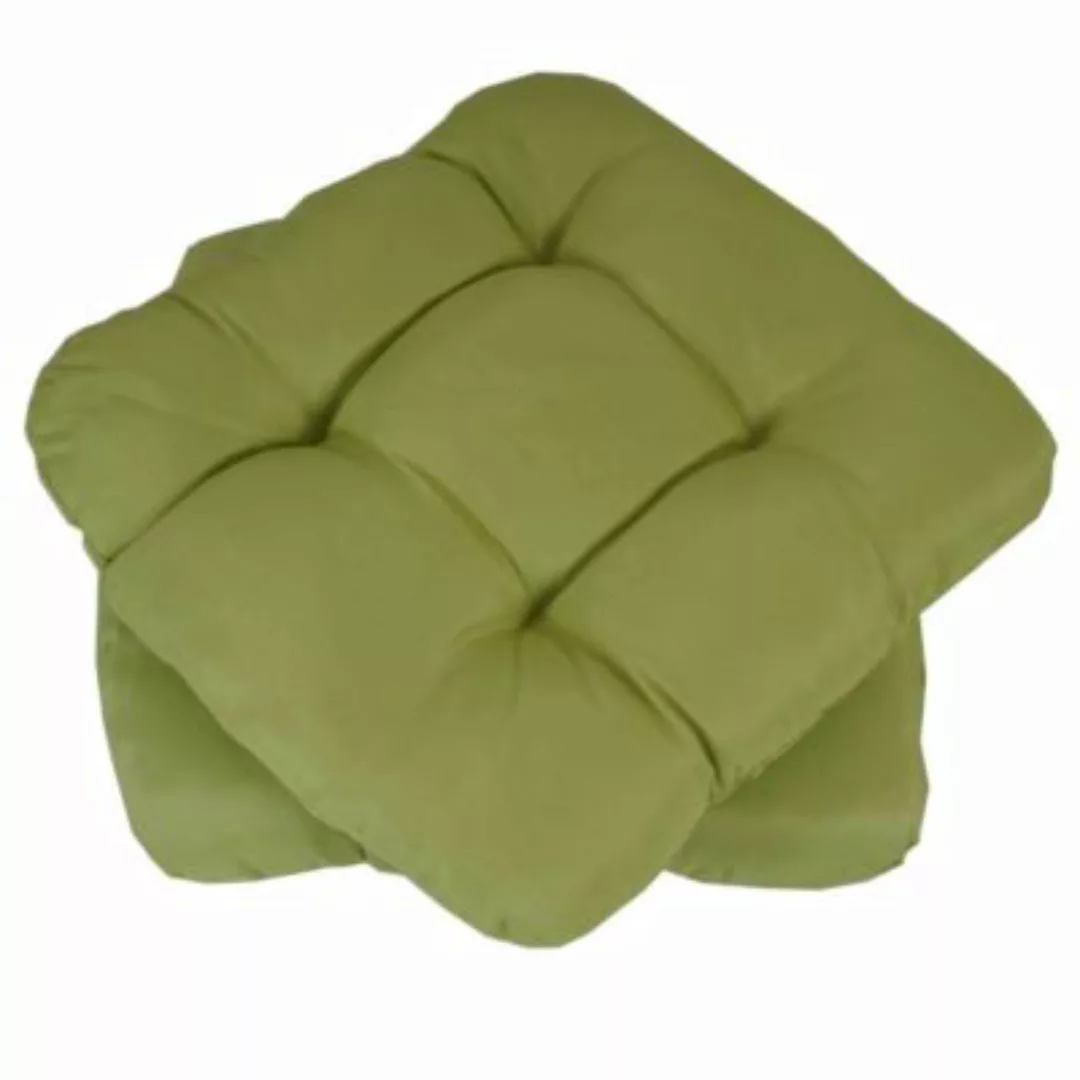 HWC Mendler 2er-Set Sitzkissen grün günstig online kaufen