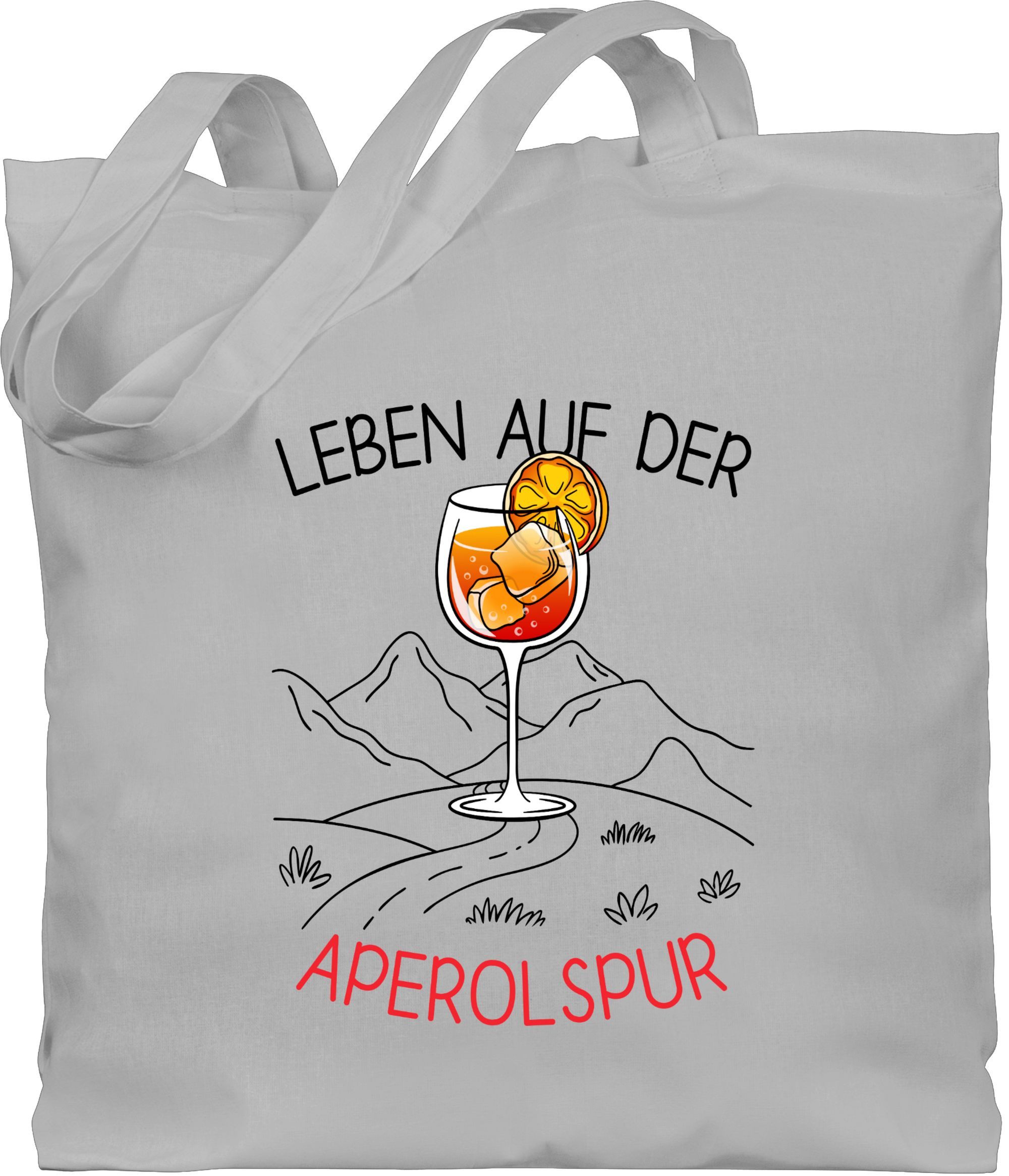 Shirtracer Umhängetasche Leben auf der Aperolspur, günstig online kaufen