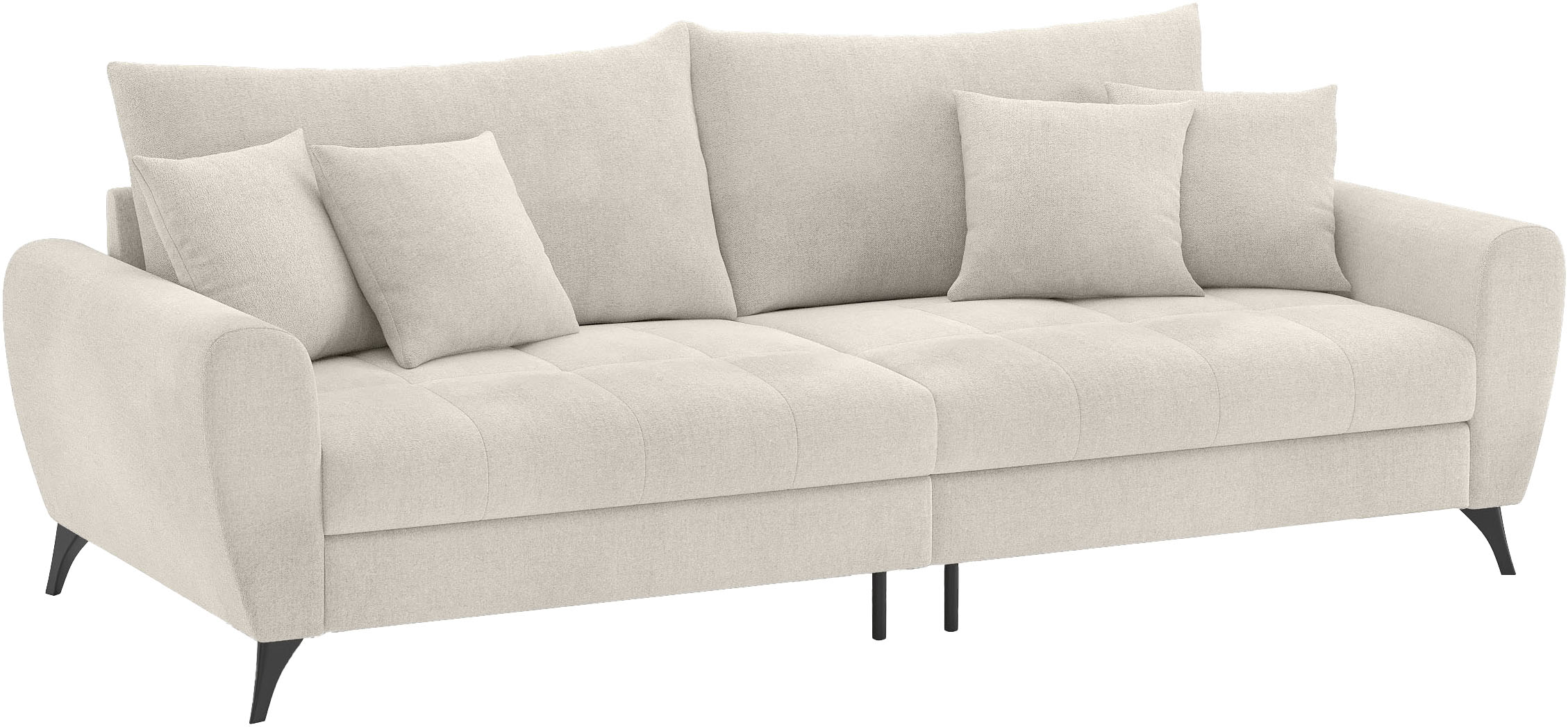 Home affaire Big-Sofa "Blackburn II", Mit Kaltschaumpolsterung bis 140 kg b günstig online kaufen