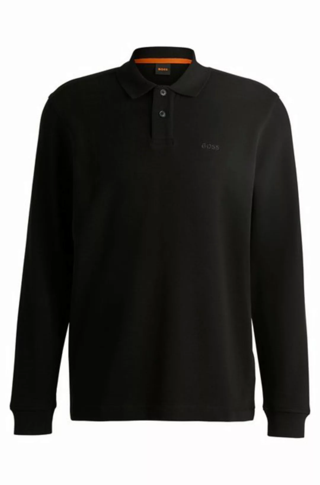 BOSS Petempestolong Long Sleeve Polo Schwarz - Größe M günstig online kaufen