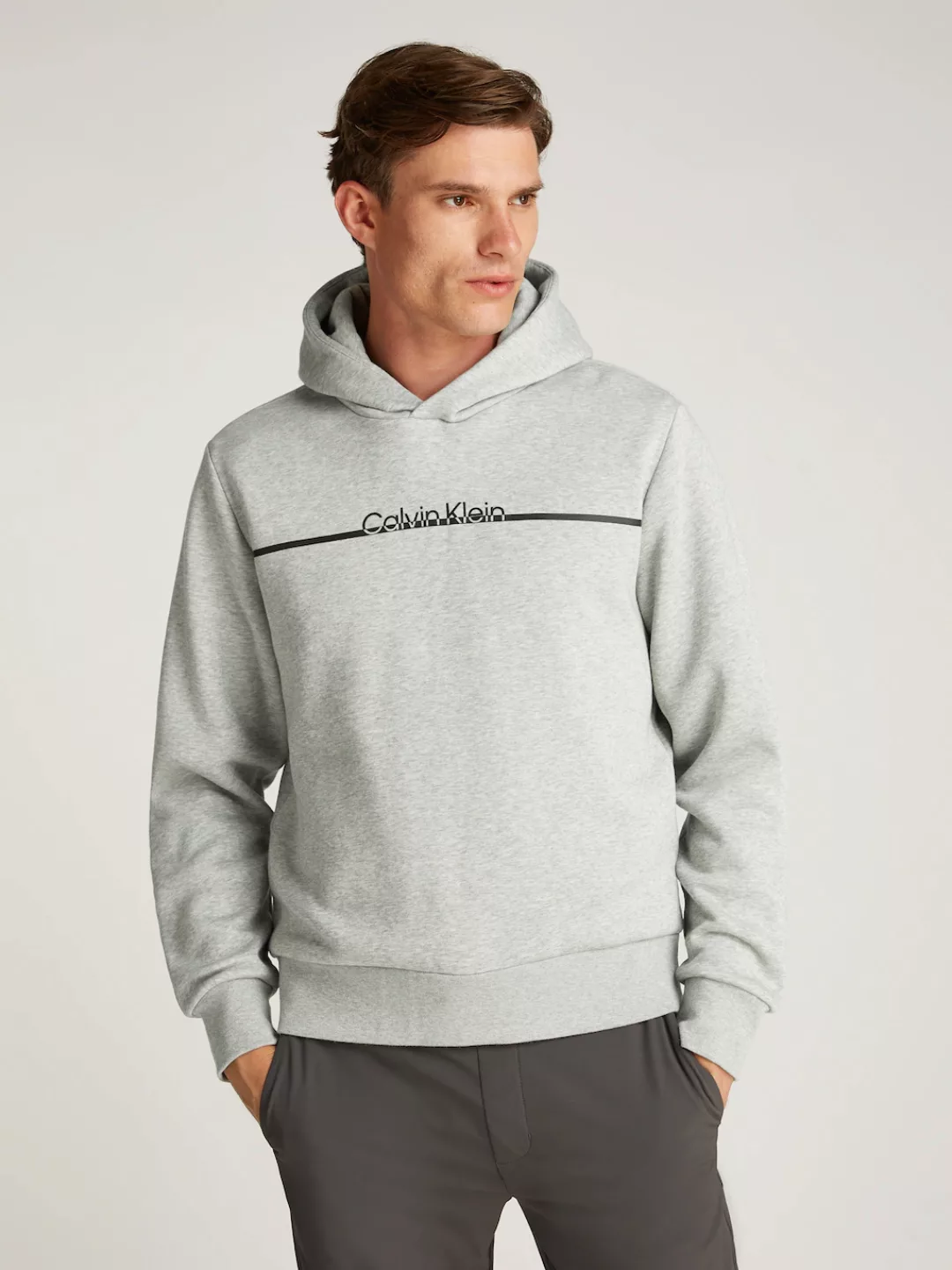 Calvin Klein Sweatshirt "SPLIT LINE LOGO HOODIE", mit Logoprint günstig online kaufen