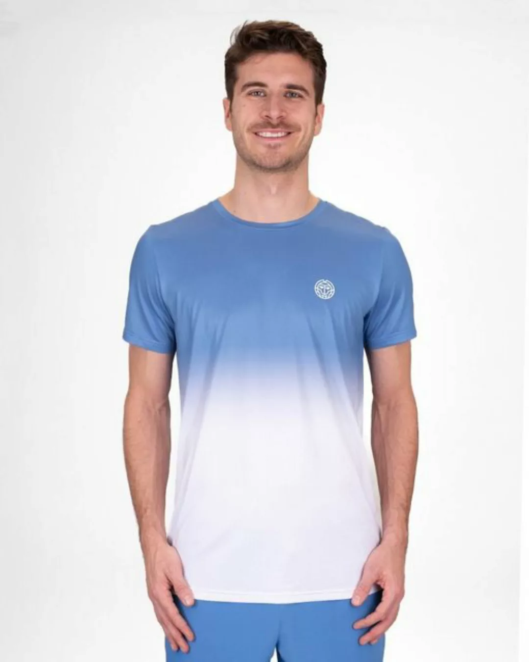 BIDI BADU Tennisshirt Crew Tennisshirt für Herren in blau günstig online kaufen