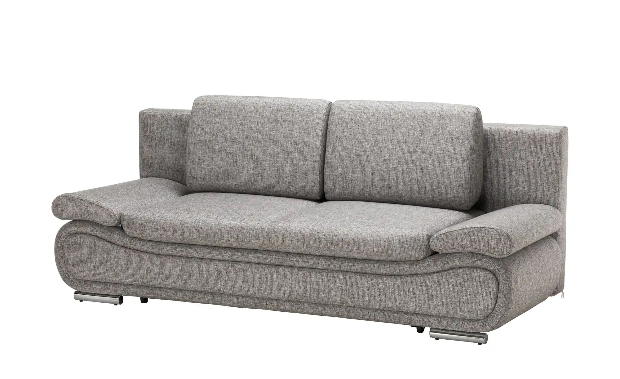 Design-Schlafcouch mit Bettkasten Verdena ¦ grau ¦ Maße (cm): B: 210 H: 84 günstig online kaufen