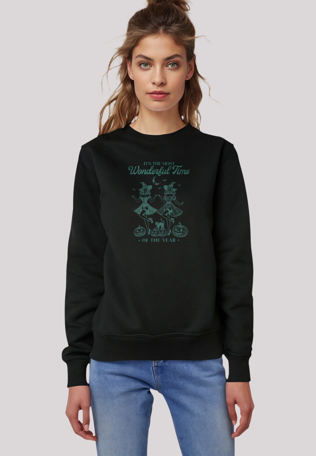 F4NT4STIC Sweatshirt "Halloween Witch most wonderful time", Premium Qualitä günstig online kaufen