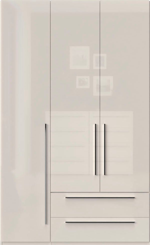Places of Style Kleiderschrank "Piano, UV lackiert, hochglänzend in beige o günstig online kaufen