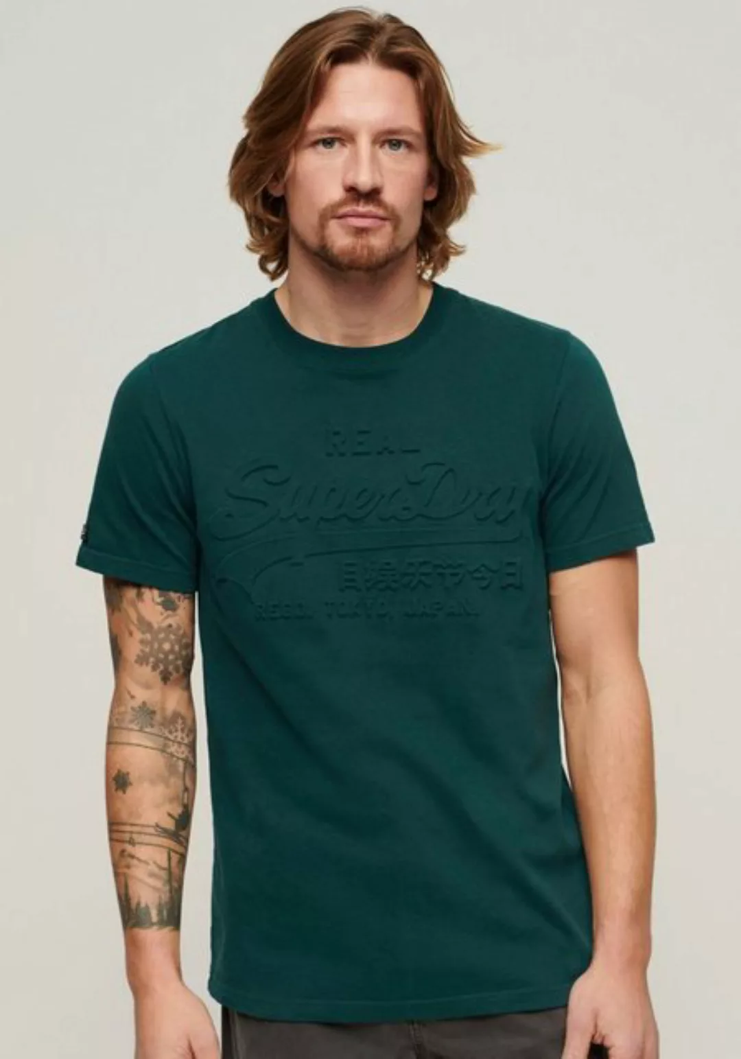 Superdry T-Shirt EMBOSSED VL T SHIRT günstig online kaufen