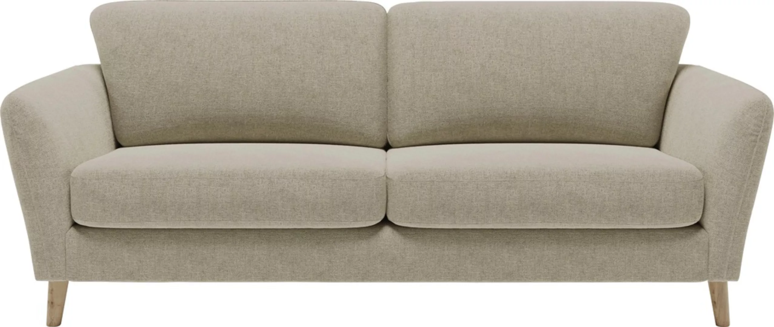 Home affaire 3-Sitzer »MARSEILLE 3er Sofa 206 cm, Cord, Flachgewebe, Strukt günstig online kaufen