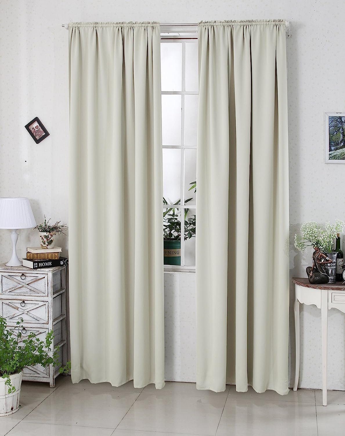 Woltu Gardine, (1 St), blickdicht, Blickdicht günstig online kaufen