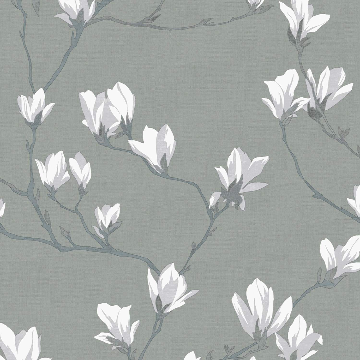 Laura Ashley Vliestapete Magnolia Grove Dusky Seaspray 10,05 x 0,52 m günstig online kaufen