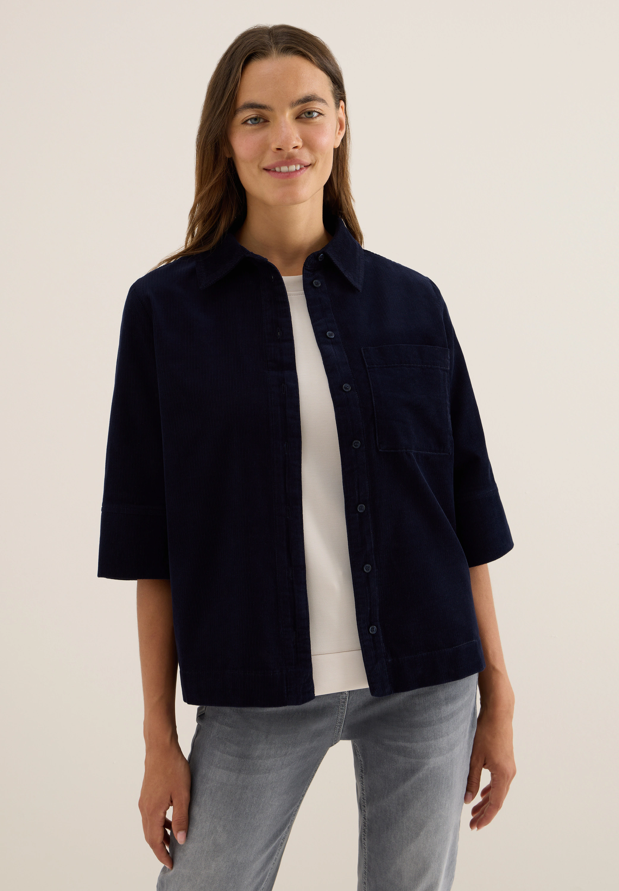 Cecil Shirtbluse, aus reiner Baumwolle günstig online kaufen