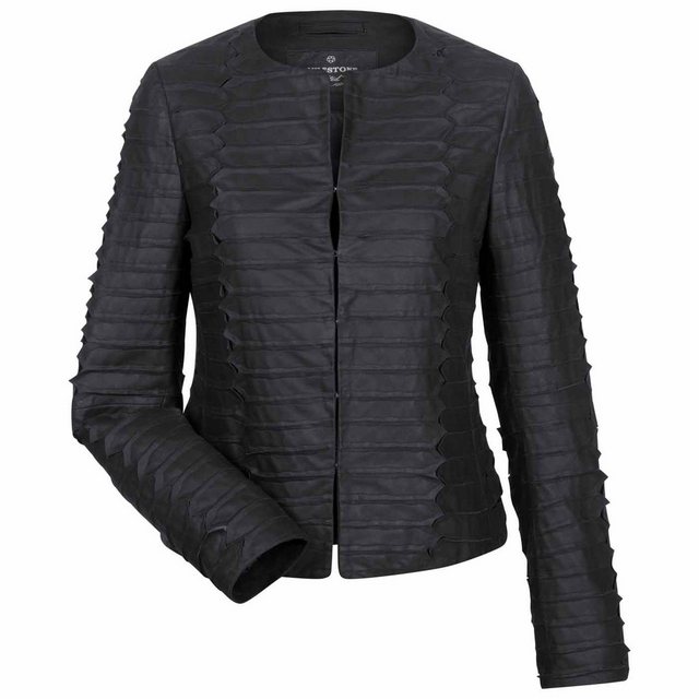 Milestone Lederjacke Bionda aus Lamleder in Kroko-Optik günstig online kaufen