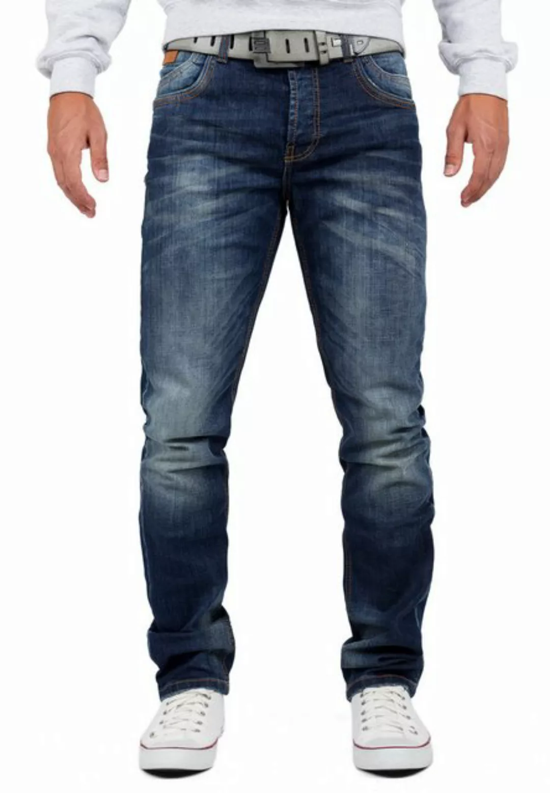 Cipo & Baxx 5-Pocket-Jeans Hose BA-CD186A W30/L34 (1-tlg) mit lässiger Ston günstig online kaufen