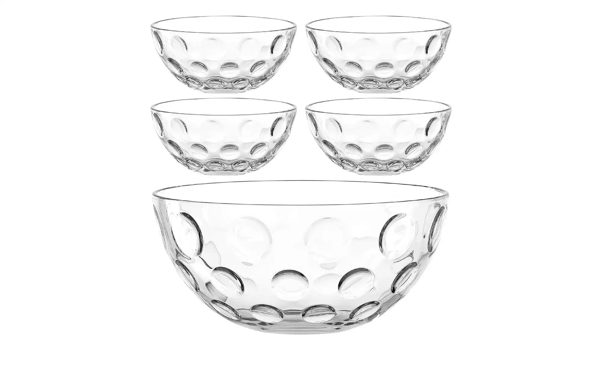 LEONARDO Schale »Schalen-Set CUCINA OPTIC, 5er Set, 4x Ø 14 cm & 1x Ø 28 cm günstig online kaufen