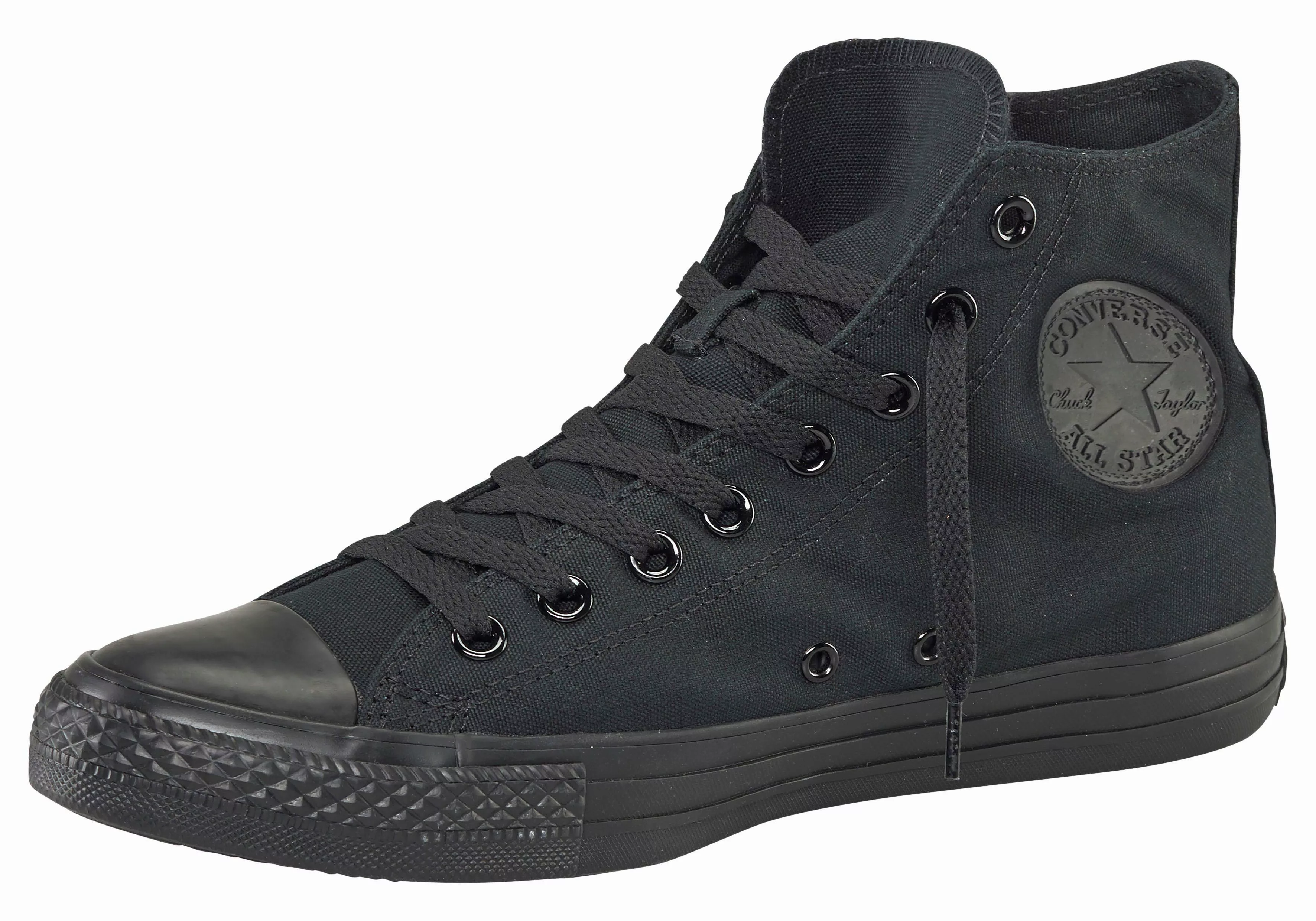 Converse Chuck Taylor All Star Hi All Black Schuhe EU 36 1/2 Black günstig online kaufen