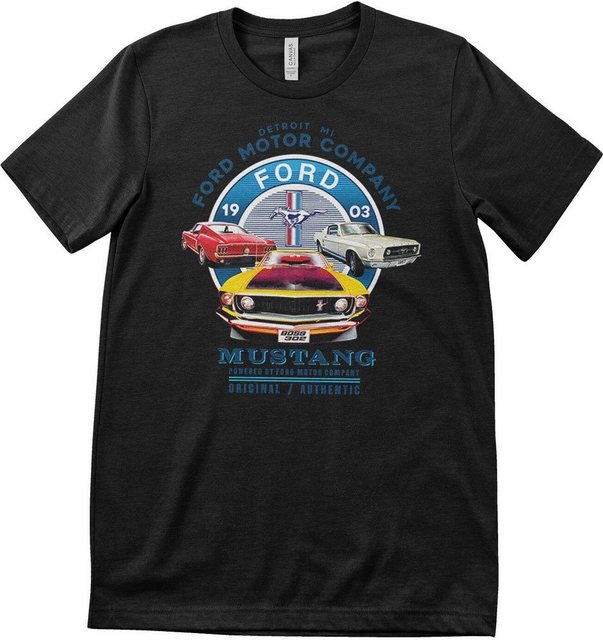 FORD T-Shirt Mustang Circle T-Shirt günstig online kaufen