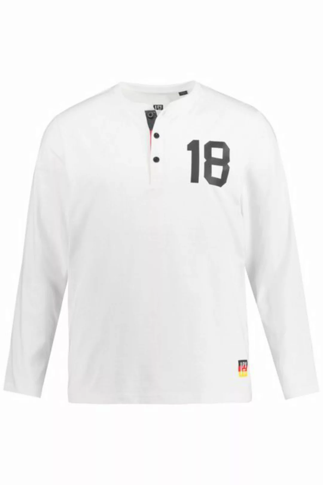 JP1880 T-Shirt Henley Fußball Langarm günstig online kaufen