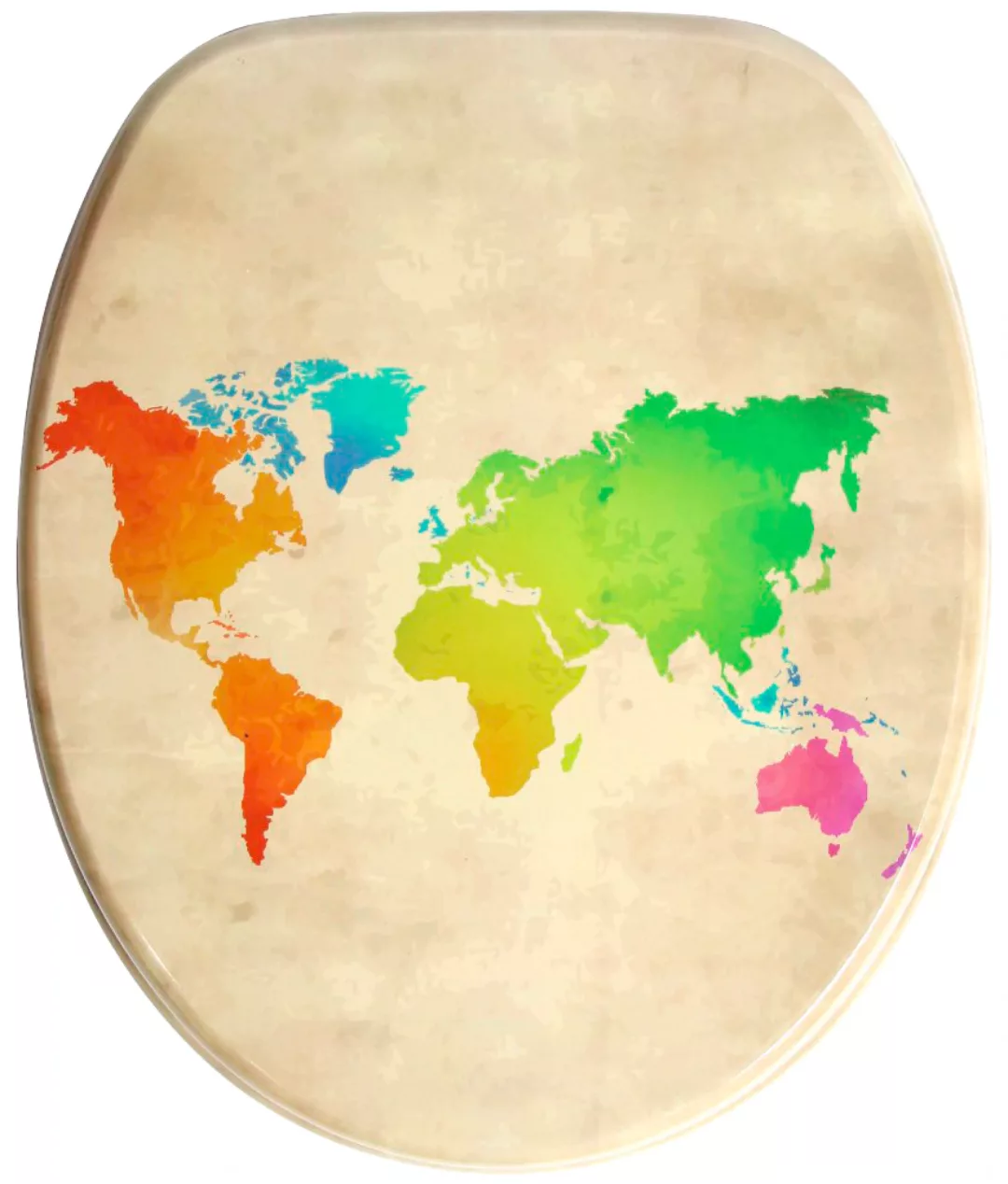 Sanilo WC-Sitz "International Map", mit Absenkautomatik günstig online kaufen