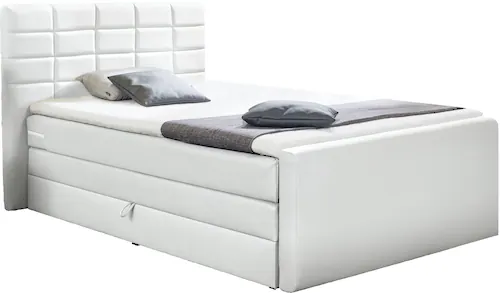 INOSIGN Boxspringbett "Lethbridge", inkl. Bettkasten und Topper, zwei Matra günstig online kaufen