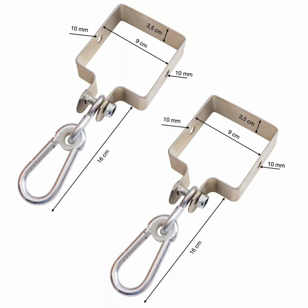 ROG-Gardenline Schaukelhaken, (Set), 2er SET - günstig online kaufen
