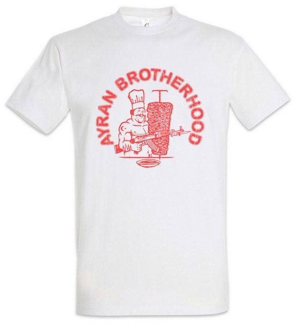 Urban Backwoods Print-Shirt Ayran Crew Herren T-Shirt Döner Kebab Dönerlade günstig online kaufen